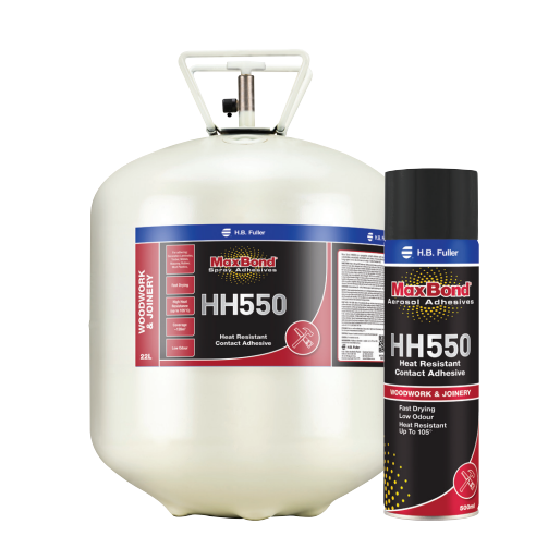 MaxBond HH550 High Heat Multipurpose Sprayable Contact Adhesive