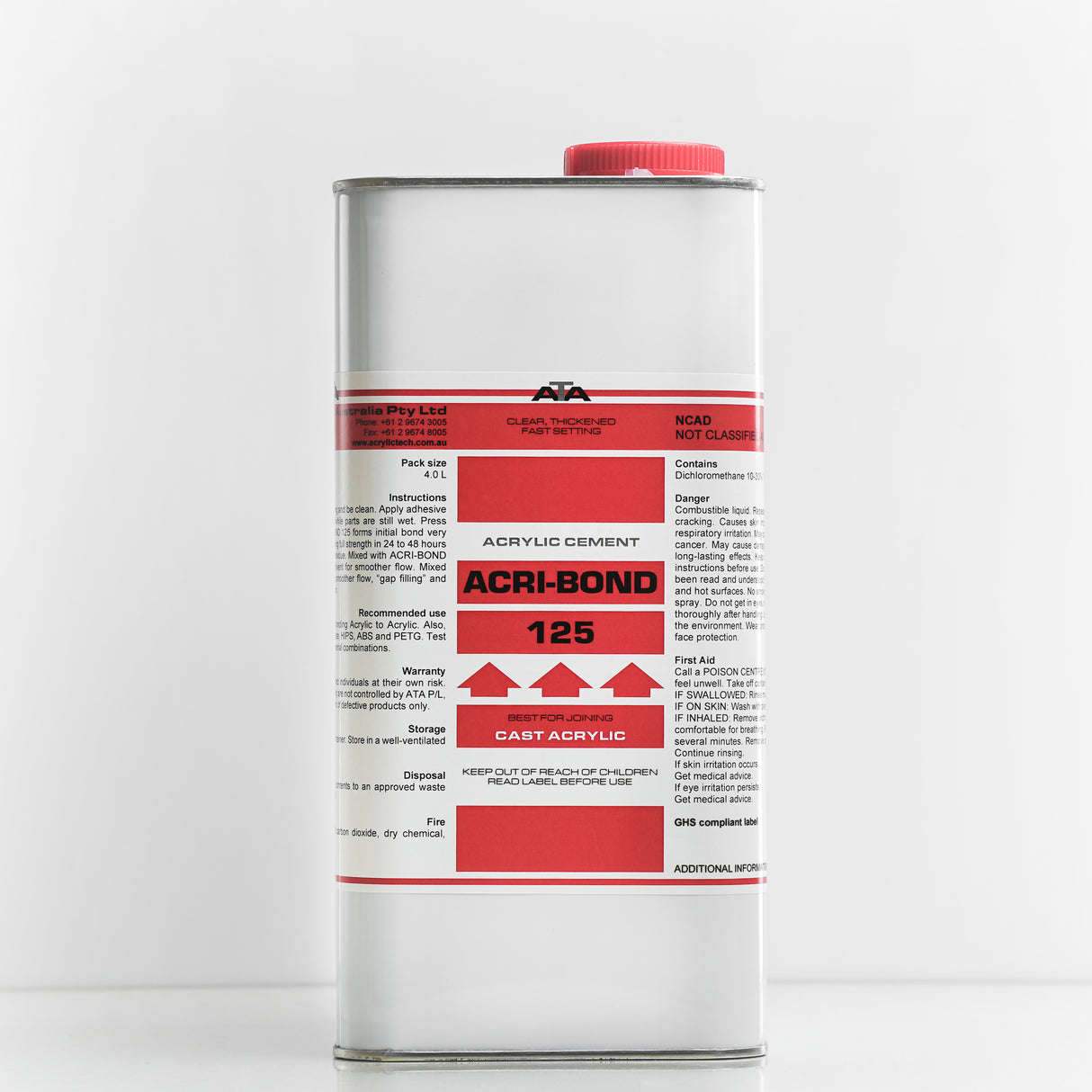 ACRI-BOND 125 Acrylic Adhesive Thick