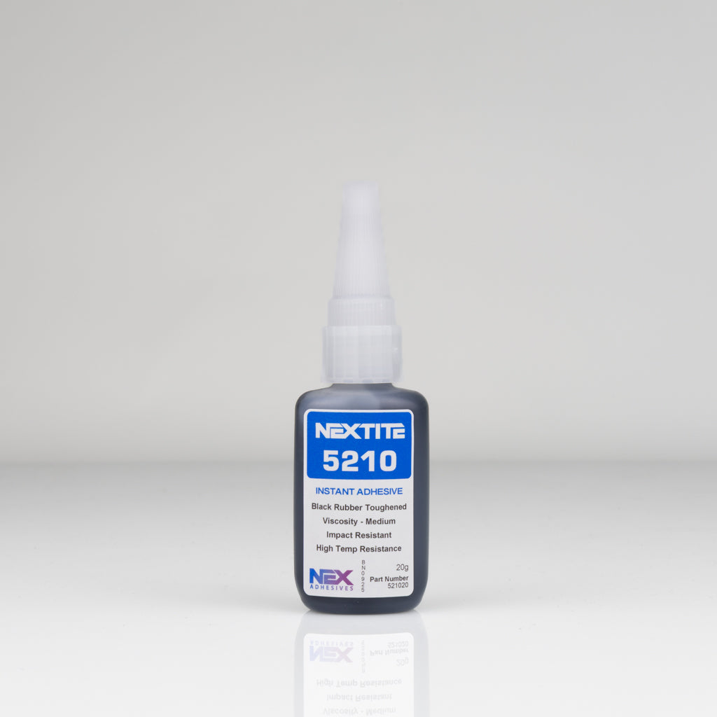 NEXTITE 5210 High Temp and Impact Resistant, Black Rubber Toughened