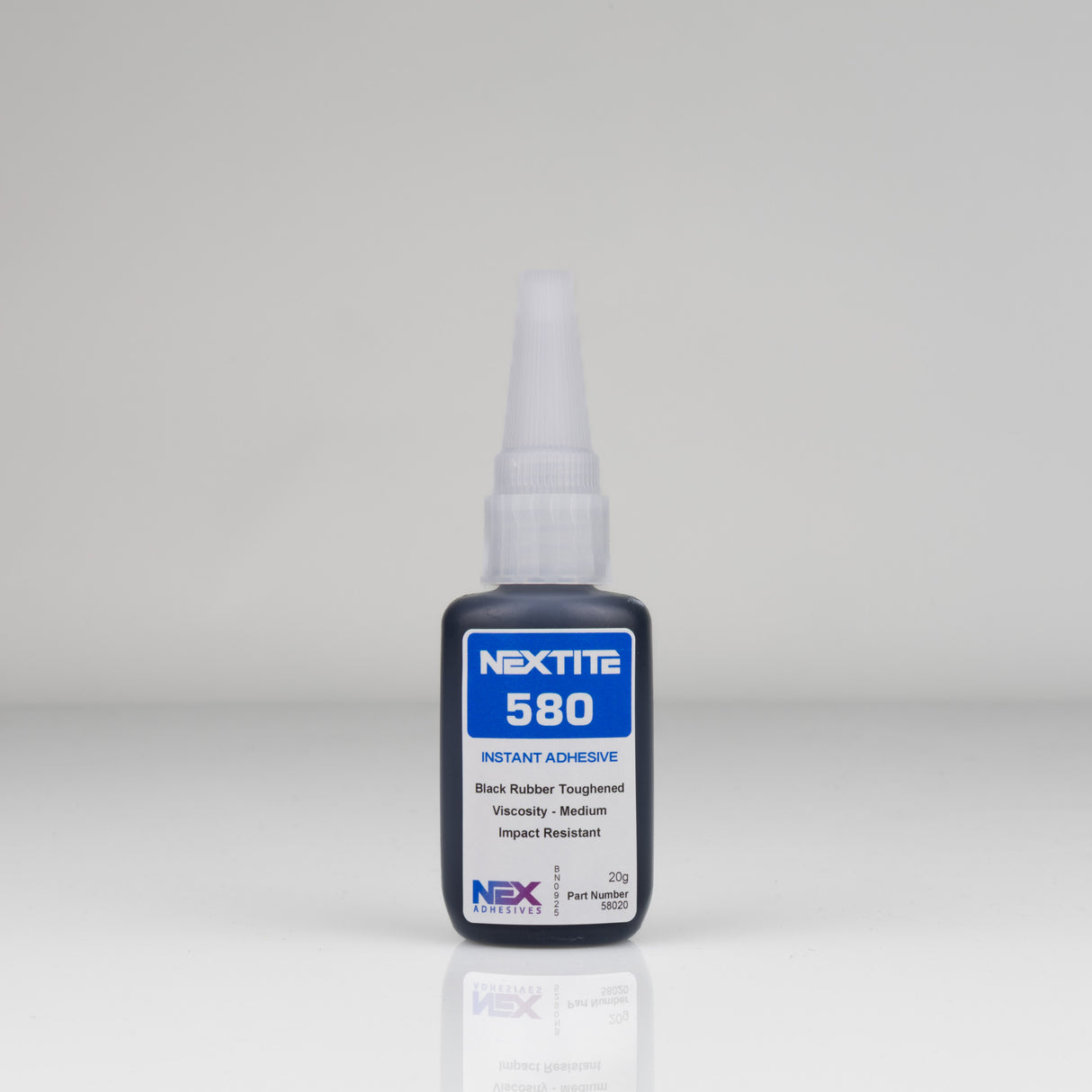 NEXTITE 580 Impact Resistant, Medium Black Rubber Toughened